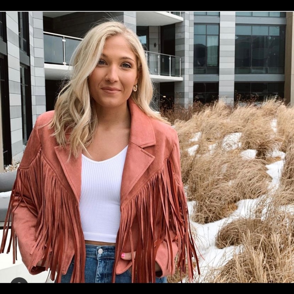 Suede Moto Jacket